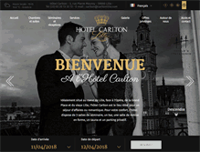 Tablet Screenshot of carltonlille.com